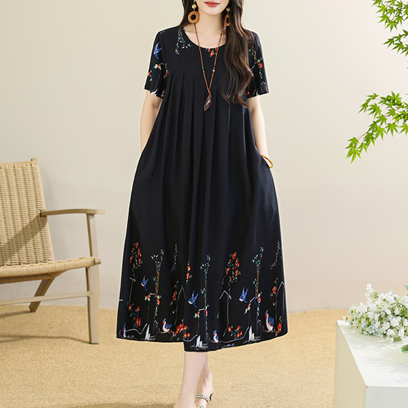 Boho Summer Beach Maxi Dress - Gaun Musim Panas 2025 Baru untuk