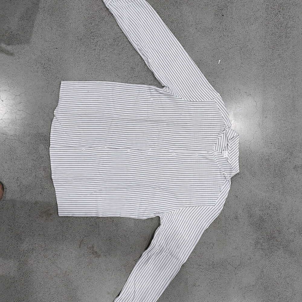 Kemeja Linen Lengan Panjang de - Casual Loose Linen Shirt Dress ulasan dan harga